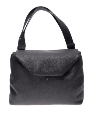 ORCIANI: shoulder bags - Alexa black shoulder bag