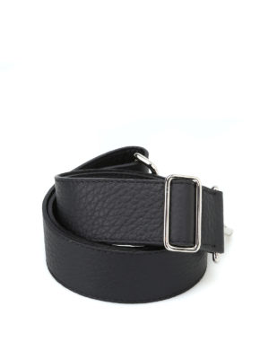 ORCIANI: borse a spalla - Tracolla Soft in pelle nera