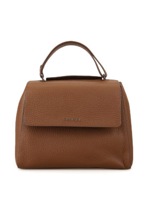 ORCIANI: borse a spalla - Borsa Sveva media in pelle a grana