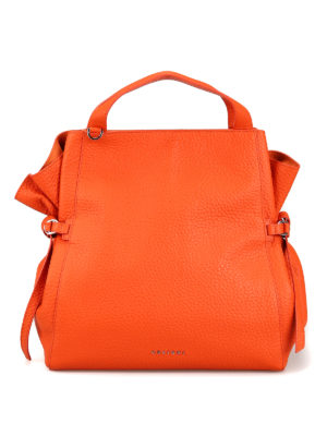 ORCIANI: shopper - Shopper Fan grande arancione