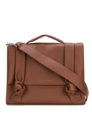 ORCIANI: shopper - Borsa a mano Micron martellata dettaglio nodi