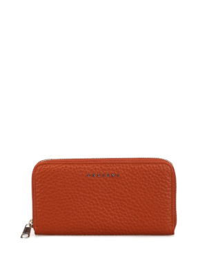 ORCIANI: portafogli - Portafoglio in pelle marrone Soft