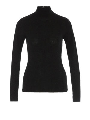 P.A.R.O.S.H.: maglia a collo alto e polo - Dolcevita Loulou in lana e lurex a costine