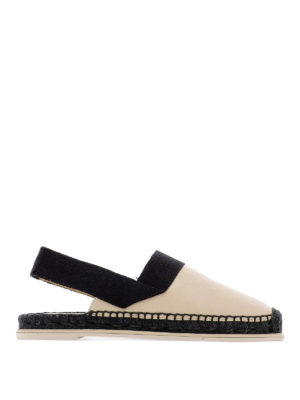 Paloma Barcelò: sabot - Sabot Mia in pelle stile espadrillas