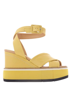 Paloma Barcelò: sandals - Eileen leather wedges