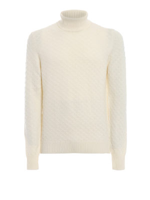 Paolo Fiorillo: maglia a collo alto e polo - Maglia a collo alto in pura lana vergine