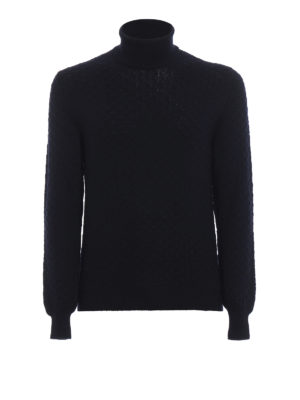 Paolo Fiorillo: maglia a collo alto e polo - Maglia in pura lana vergine a collo alto