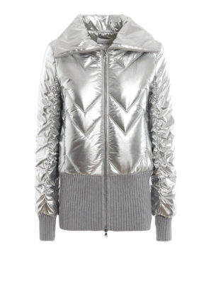 PATRIZIA PEPE: giacche imbottite - Piumino trapuntato con fondo a costine