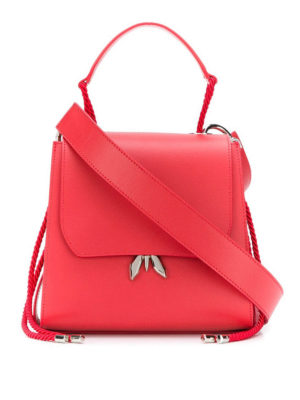 PATRIZIA PEPE: shoulder bags - Sleepy Fly leather medium bag