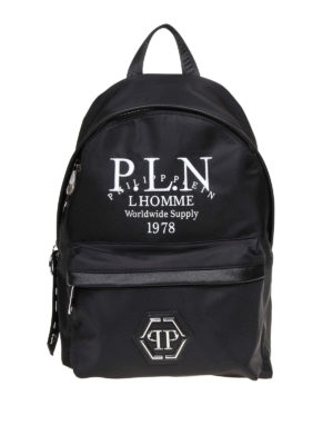 PHILIPP PLEIN: zaini - Zaino Rock in nylon