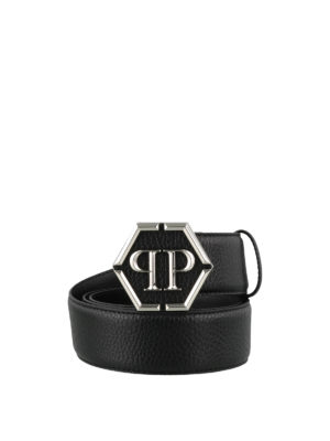 PHILIPP PLEIN: cinture - Cintura Statement con fibbia PP