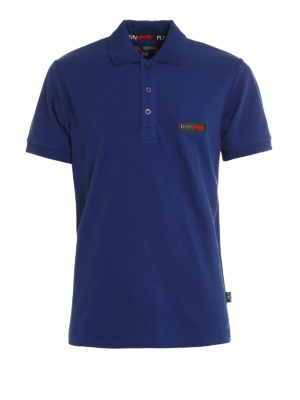 PHILIPP PLEIN: polo - Polo Ezzard in cotone piqué