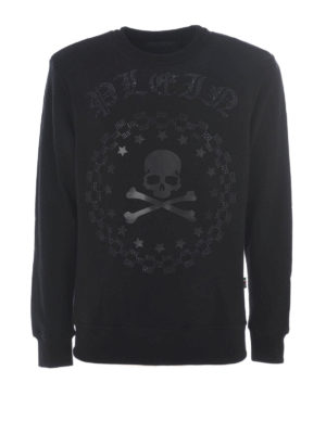 PHILIPP PLEIN: Felpe e maglie - Felpa Bullet con strass