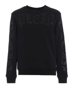 PHILIPP PLEIN: Felpe e maglie - Felpa Gotic P con cristalli