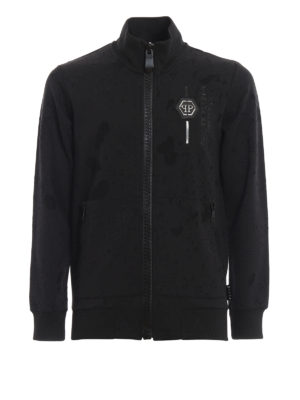 PHILIPP PLEIN: Felpe e maglie - Giacca da jogging con zip