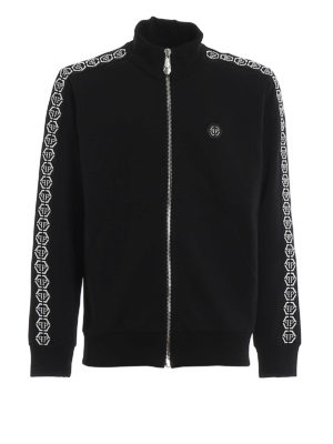 PHILIPP PLEIN: Sweatshirts & Sweaters - Logo bands sweatshirt