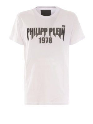 PHILIPP PLEIN: t-shirts - 3D effect logo T-shirt