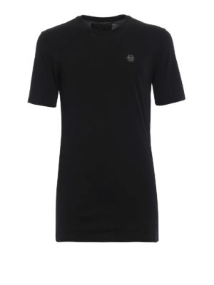 PHILIPP PLEIN: t-shirt - T-shirt nera Original Black Cut