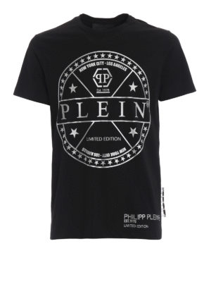 PHILIPP PLEIN: t-shirt - T-shirt Statement nera