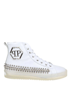 PHILIPP PLEIN: trainers - Hi-Top Studs