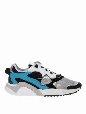 PHILIPPE MODEL: trainers - Eze camouflage sneakers
