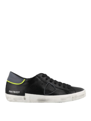 PHILIPPE MODEL: sneakers - Sneaker basse nere Paris in pelle