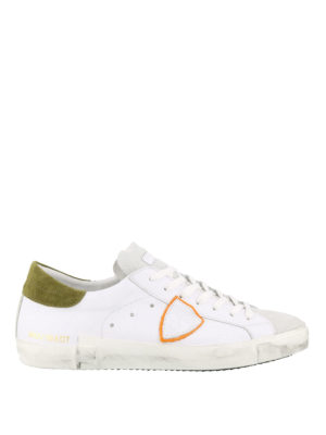 PHILIPPE MODEL: sneakers - Sneaker basse Paris bianche in pelle