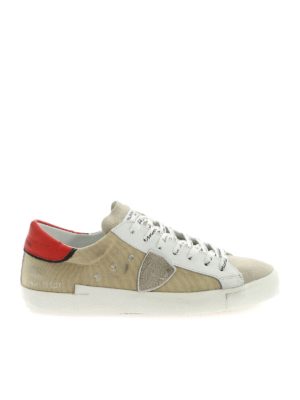 PHILIPPE MODEL: trainers - PrsX sneakers in sand color