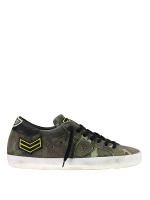 PHILIPPE MODEL: sneakers - Classic Army in pelle scamosciata