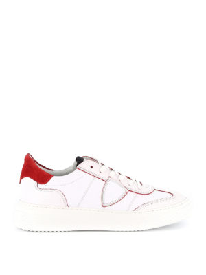 PHILIPPE MODEL: trainers - Temple leather sneakers