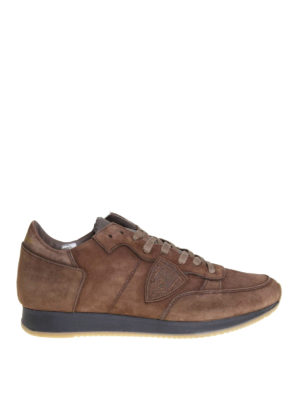 PHILIPPE MODEL: sneakers - Sneaker Tropez in nabuk marrone