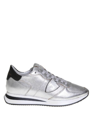 PHILIPPE MODEL: trainers - Tropez laminated sneakers