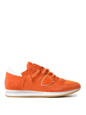 Philippe Model: trainers - Tropez lightweight orange sneakers