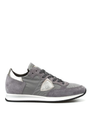 PHILIPPE MODEL: sneakers - Sneaker Tropez Mondial grigio platino