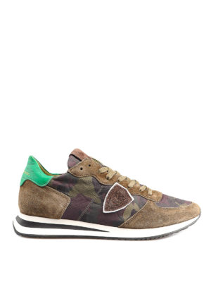 PHILIPPE MODEL: sneakers - Sneaker Tropez X camouflage