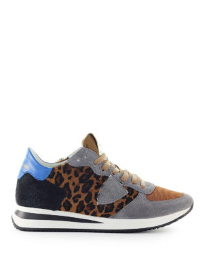 PHILIPPE MODEL: trainers - Tropez X haircalf sneakers