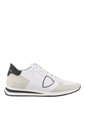 PHILIPPE MODEL: sneakers - Sneaker Tropez X in pelle e camoscio