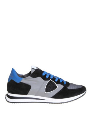 PHILIPPE MODEL: sneakers - Sneaker Trpx Mondial in nylon e camoscio
