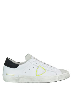 PHILIPPE MODEL: sneakers - Sneaker basse Paris bianche in pelle