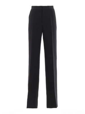 Philosophy di Lorenzo Serafini: pantaloni casual - Pantaloni con banda di strass sui lati