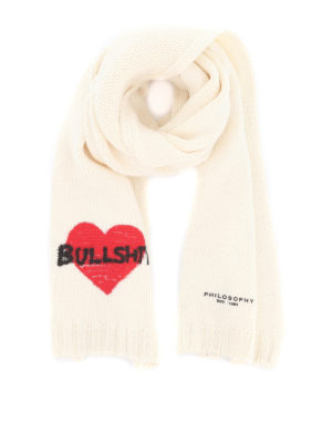 Philosophy di Lorenzo Serafini: scarves - Spray Me Bullshit scarf