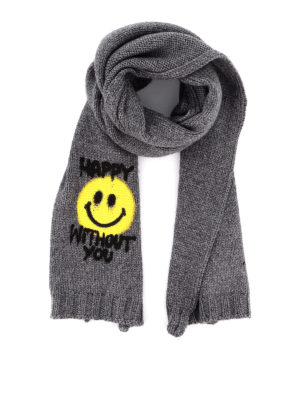 Philosophy di Lorenzo Serafini: scarves - Spray Me Smiley® melange scarf