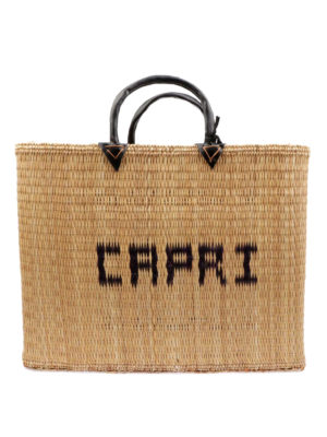 PINK MEMORIES: shopper - Shopper in paglia Capri