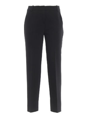 Pinko: casual trousers - Bello 80 black crepe trousers