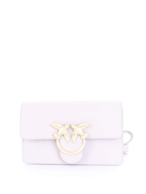 Pinko: cross body bags - Baby Love Bag Simply leather cross body bag
