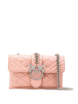 Pinko: cross body bags - Love Soft Mix mini bag