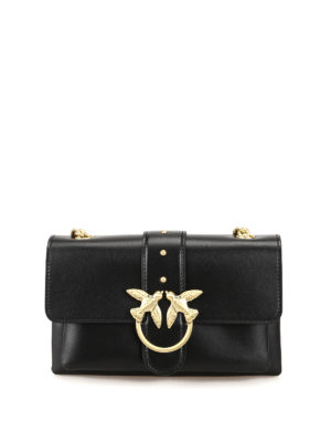 Pinko: borse a tracolla - Borsa Mini Love nera