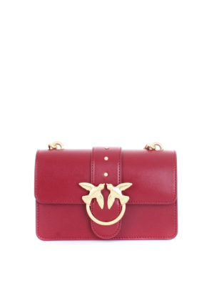 Pinko: Umhängetaschen - Umhängetasche - Dunkelrot
