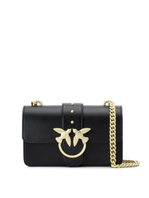Pinko: cross body bags - Mini Love Simply leather bag