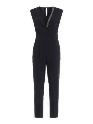 Pinko: tute - Tuta Rampicare con dettaglio prezioso